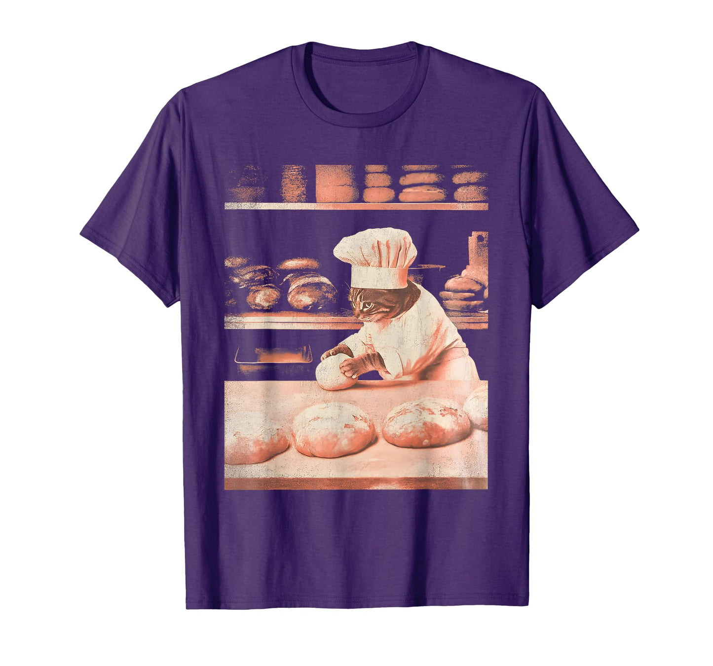 Biscuit Making Cat Bakery, Cat Lover Gift - Gift For Cat Mom T-Shirt