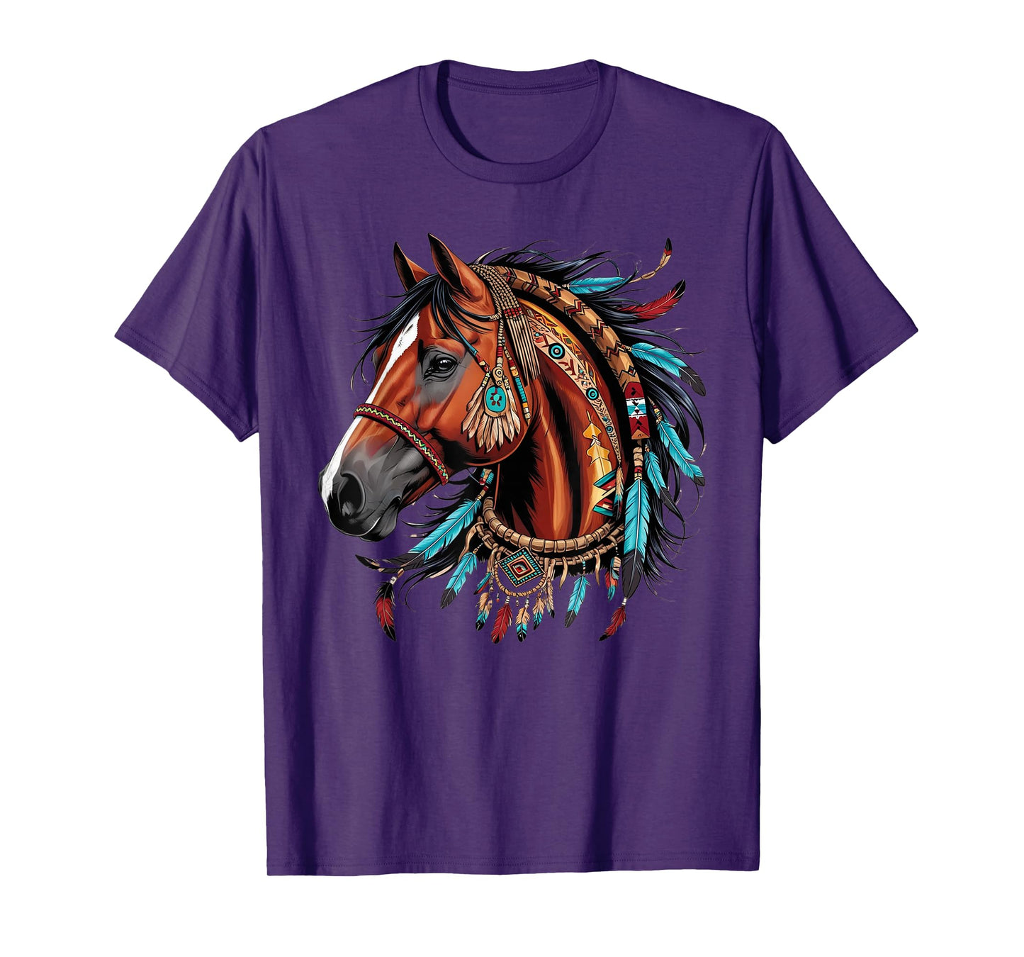 Horse Native American Indigenous Heritage indian Pride T-Shirt