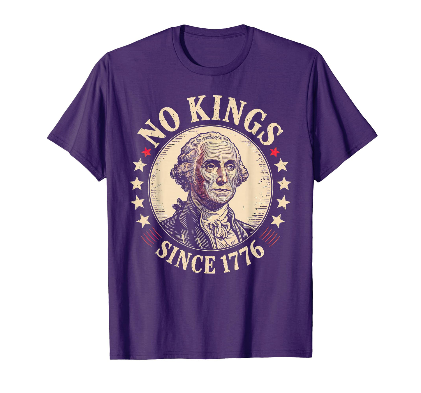 No Kings In America 1776 T-Shirt