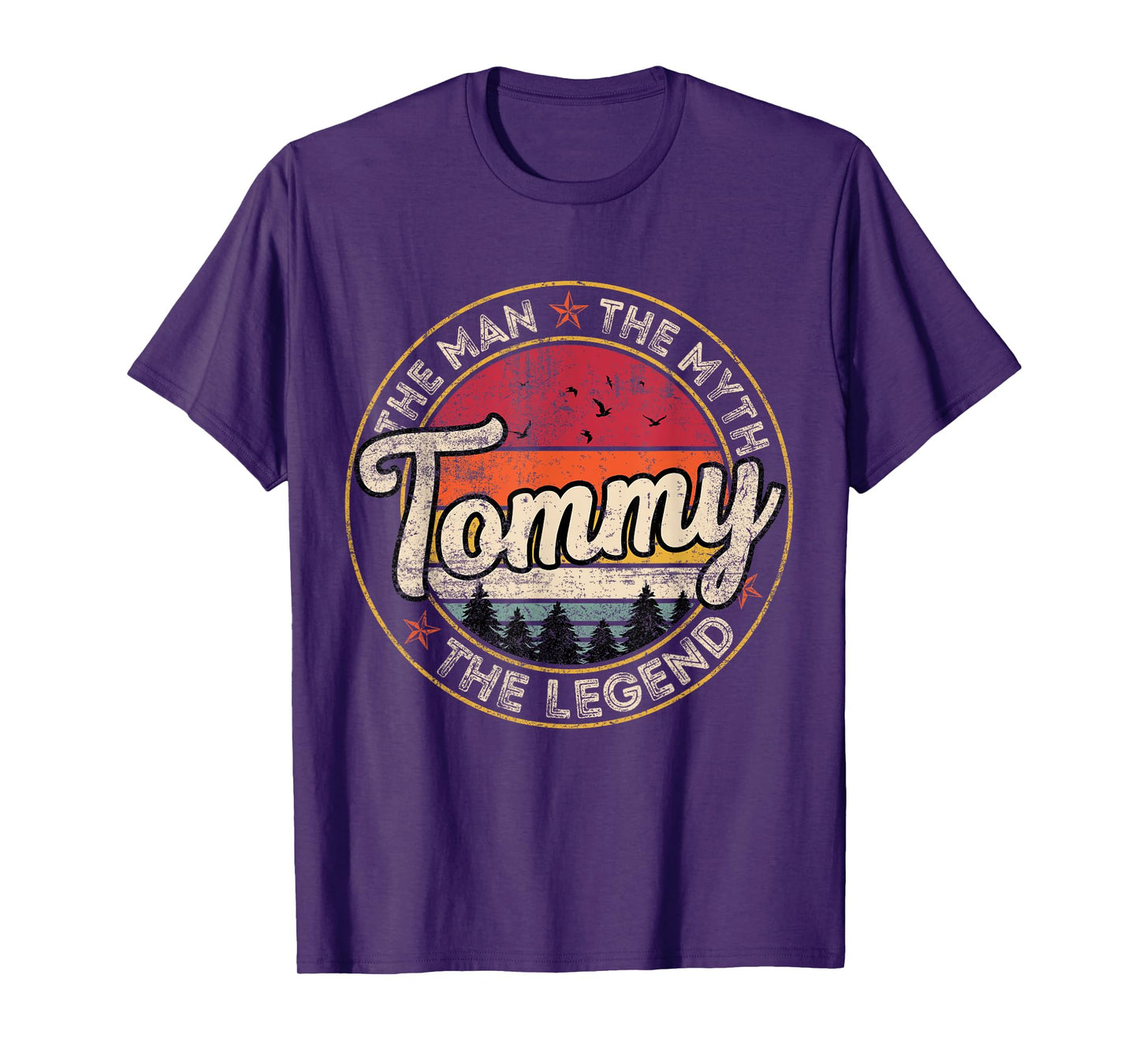 Tommy The Man The Myth The Legend Personalized Name T-Shirt