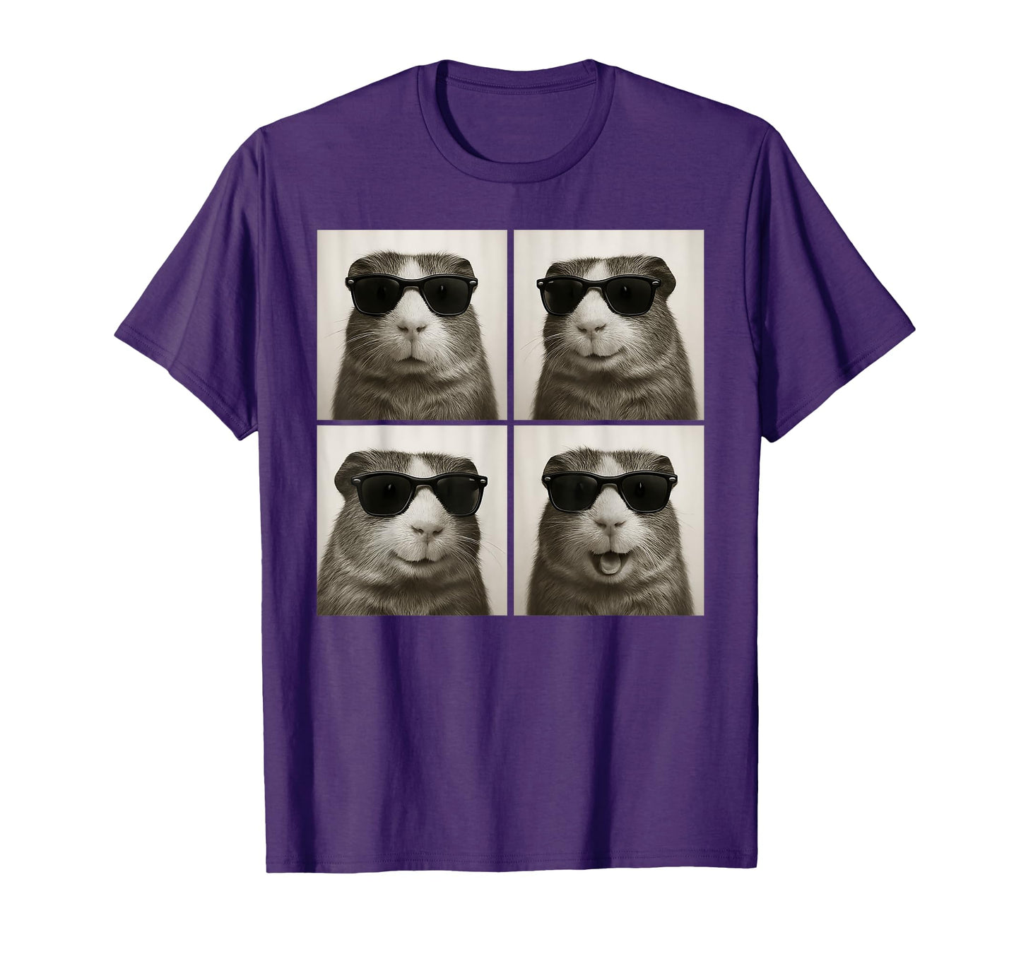 Funny Guinea Pig Lover Cute Guinea Pig Photo Booth T-Shirt
