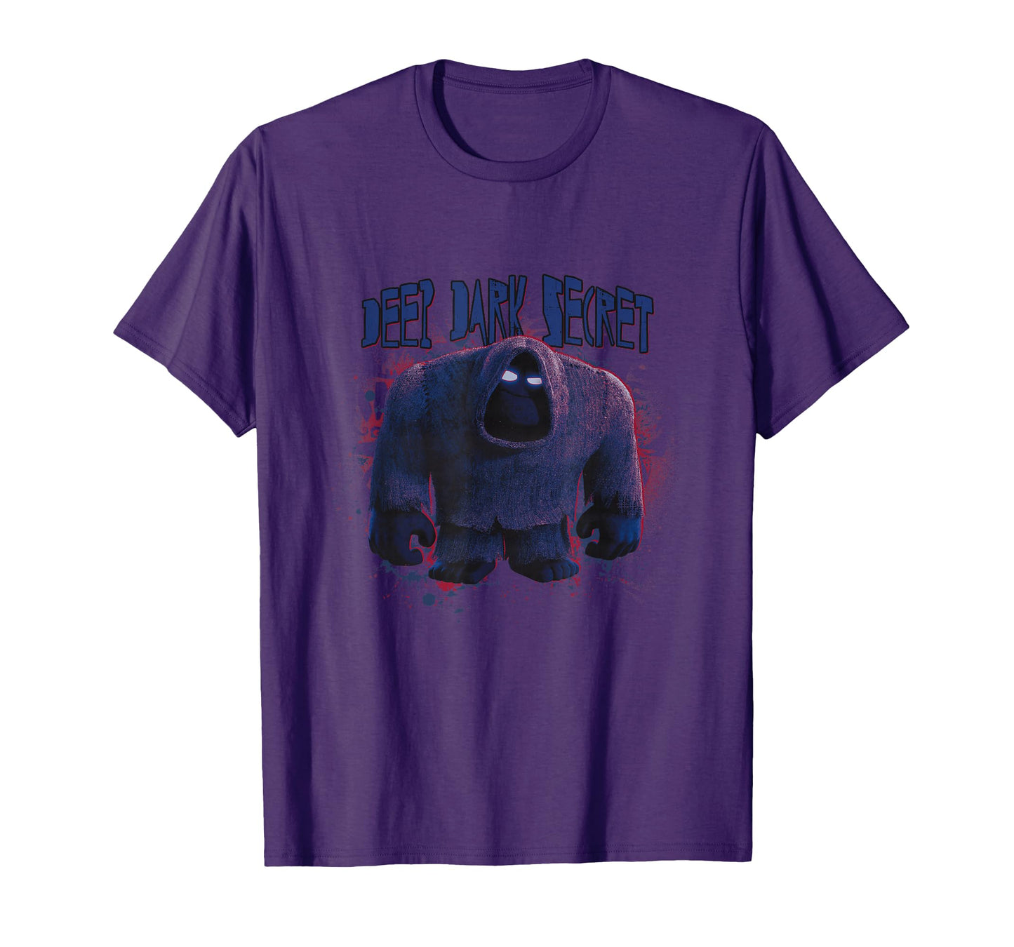 Disney Pixar Inside Out 2 Deep Dark Secret Splash Paint Logo T-Shirt