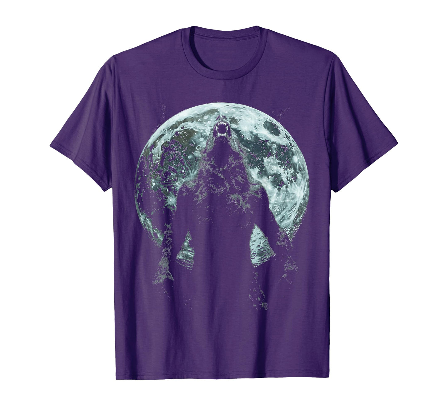 Werewolf Wolf Howling Moon Alpha Male Halloween Sigma Male T-Shirt