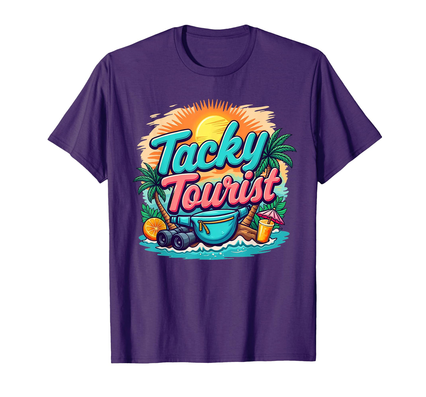 Vacay Wacky Tourist Outfit - Tacky T-Shirt Costume Idea