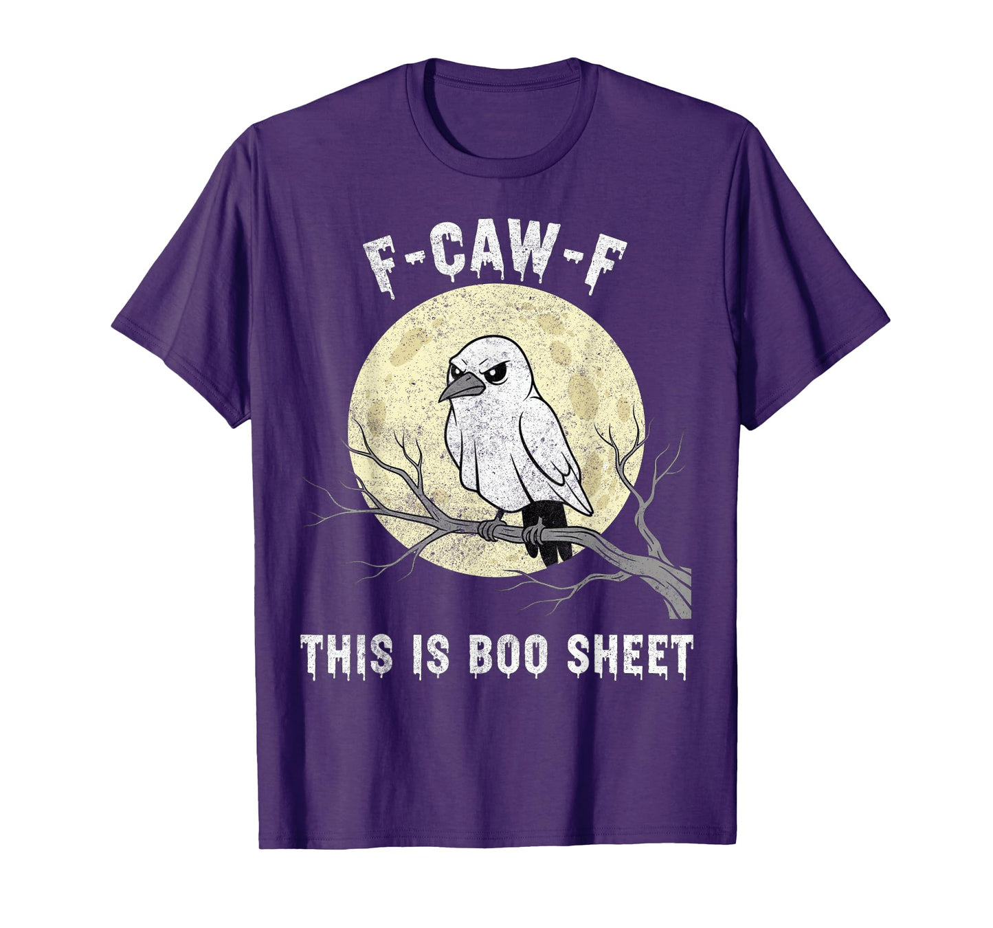 F-Caw-F This is Boo Sheet Ghost Halloween Costume Funny T-Shirt