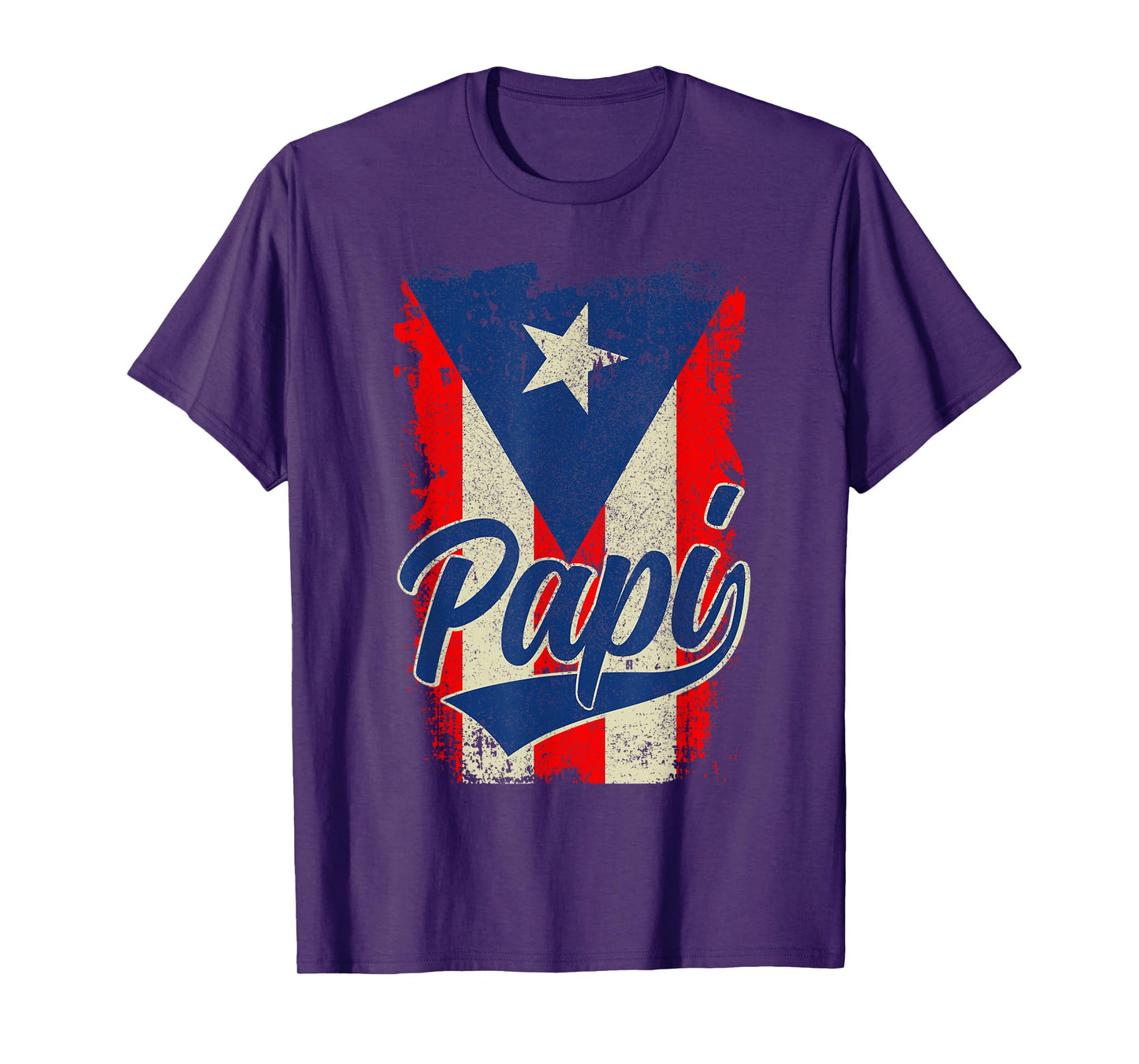 Papi Puerto Rican Dad Puerto Rico Pride Boricua Father's Day T-Shirt
