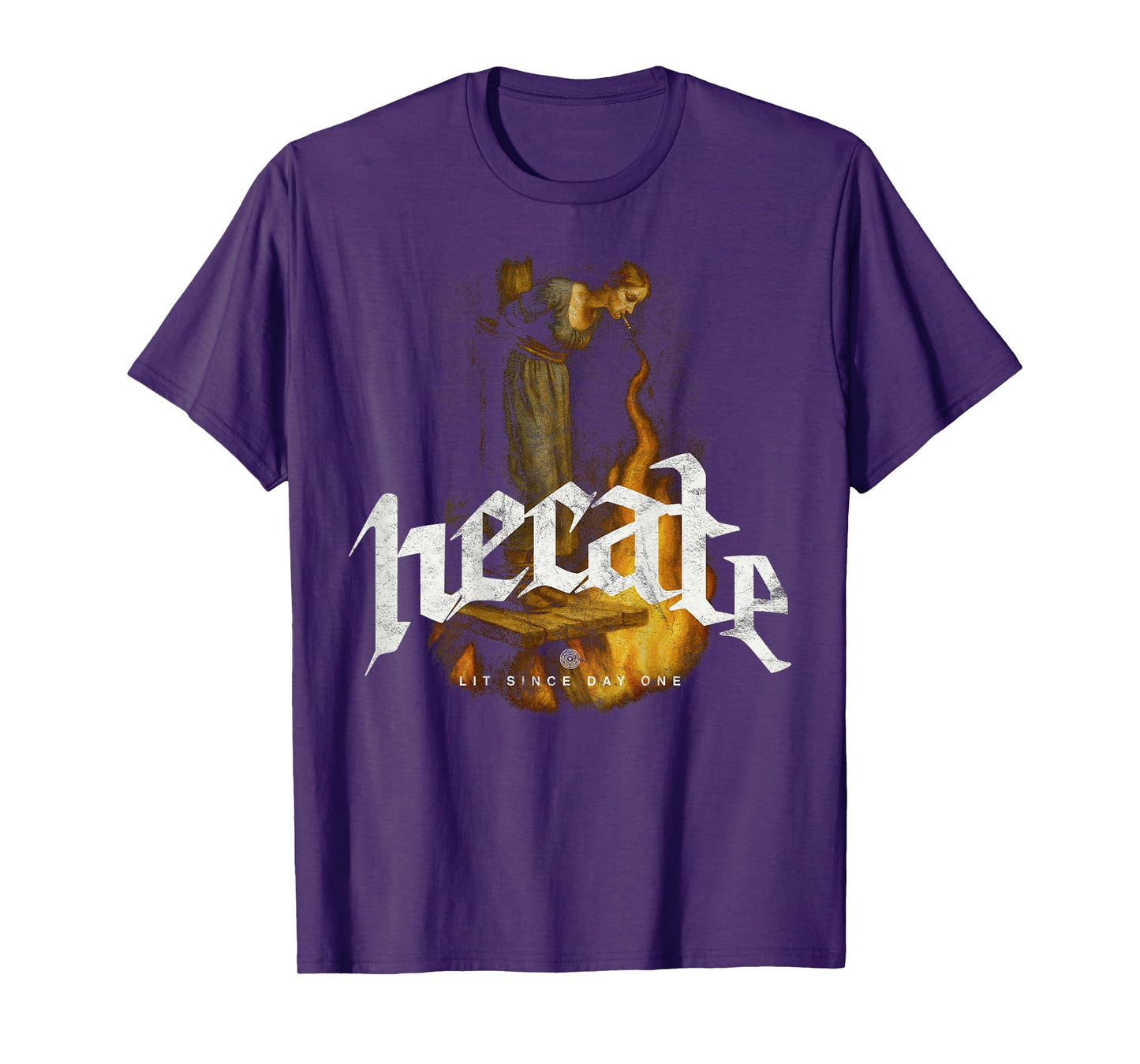 Witch Vintage Streetwear Urban Hip Hop Rock Y2K Back Print T-Shirt
