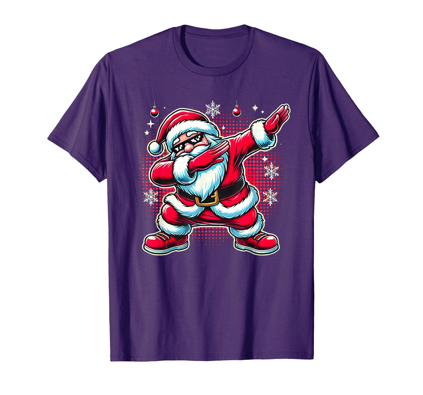 Dabbing Santa Claus Funny Christmas Boys Kids Girls Xmas Dab T-Shirt