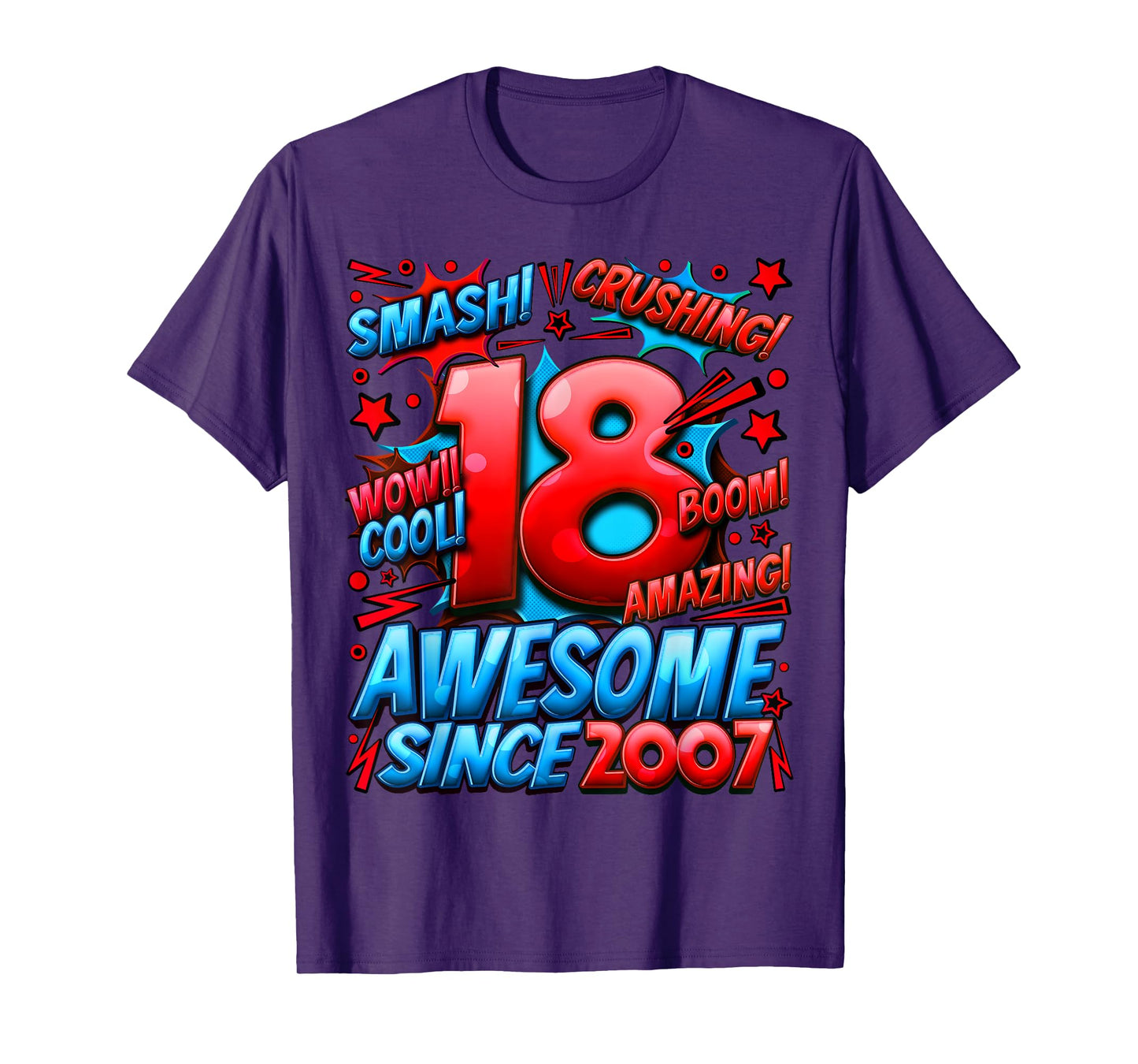 18 Year Old Gifts For Boys 18th Birthday Boy 18 Year Old Boy T-Shirt