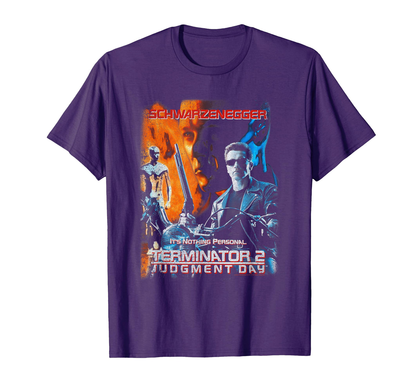 Terminator 2 Arnold Schwarzenegger Movie T-Shirt