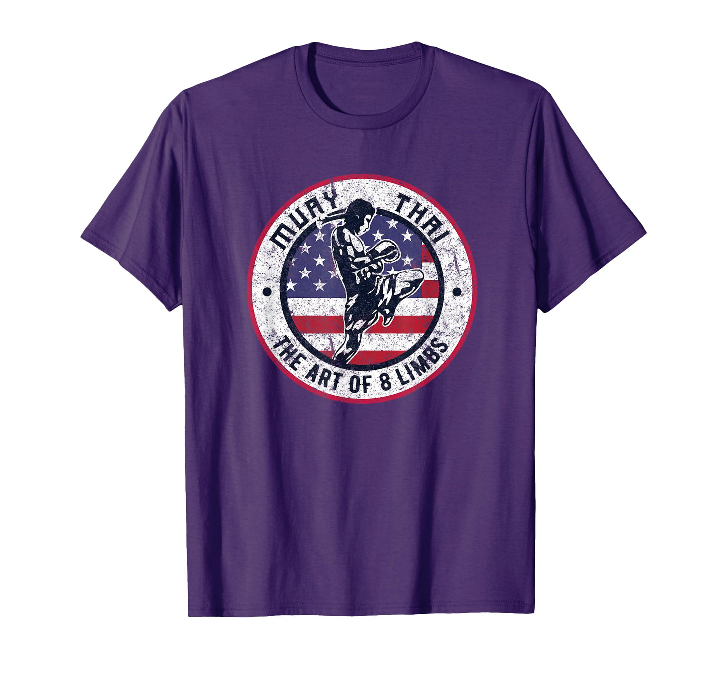 Vintage Muay Thai Karate | Boxing Mixed Martial Arts T-Shirt