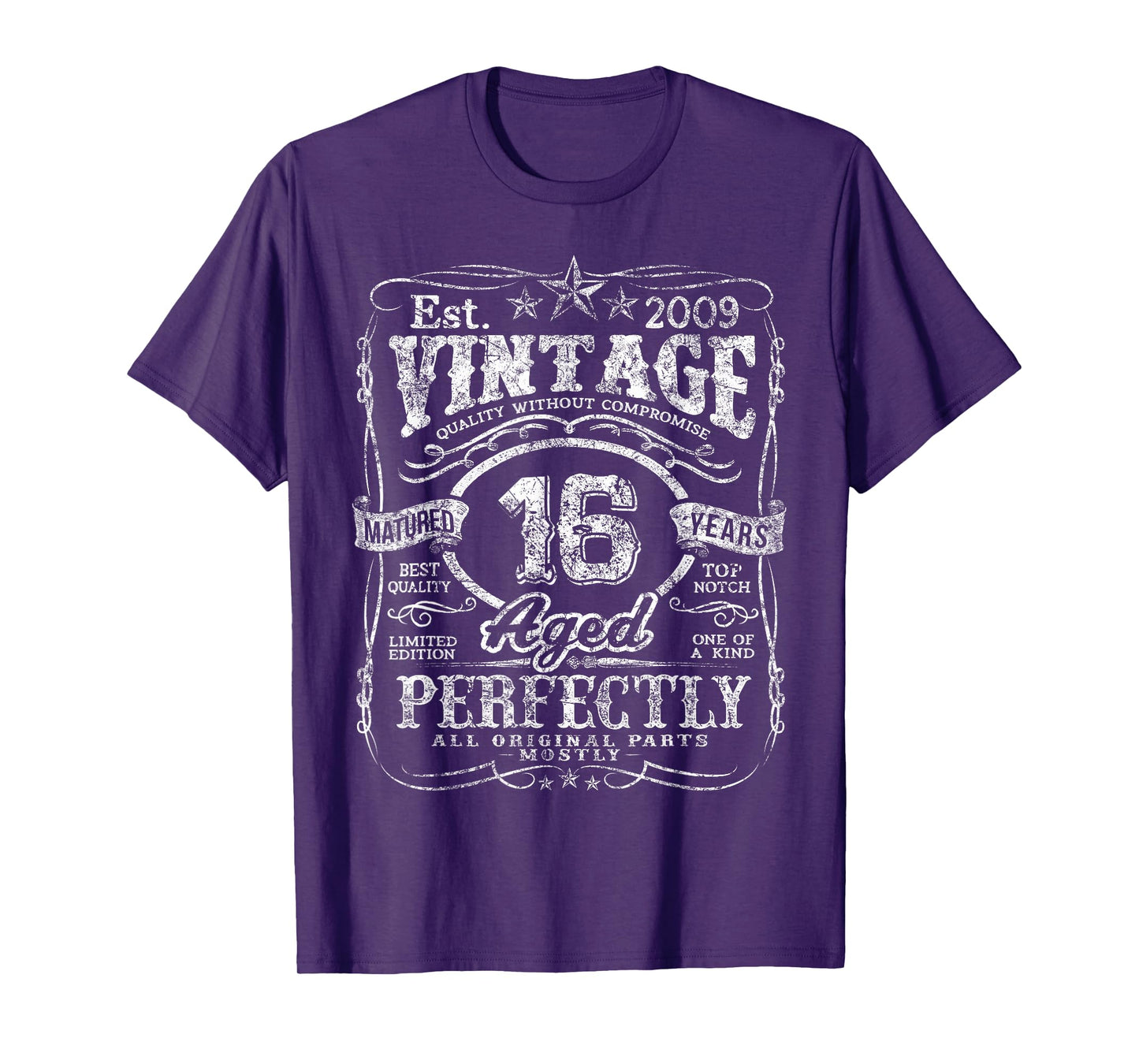 Vintage 2009 Limited Edition Shirt 16 year old 16th Birthday T-Shirt