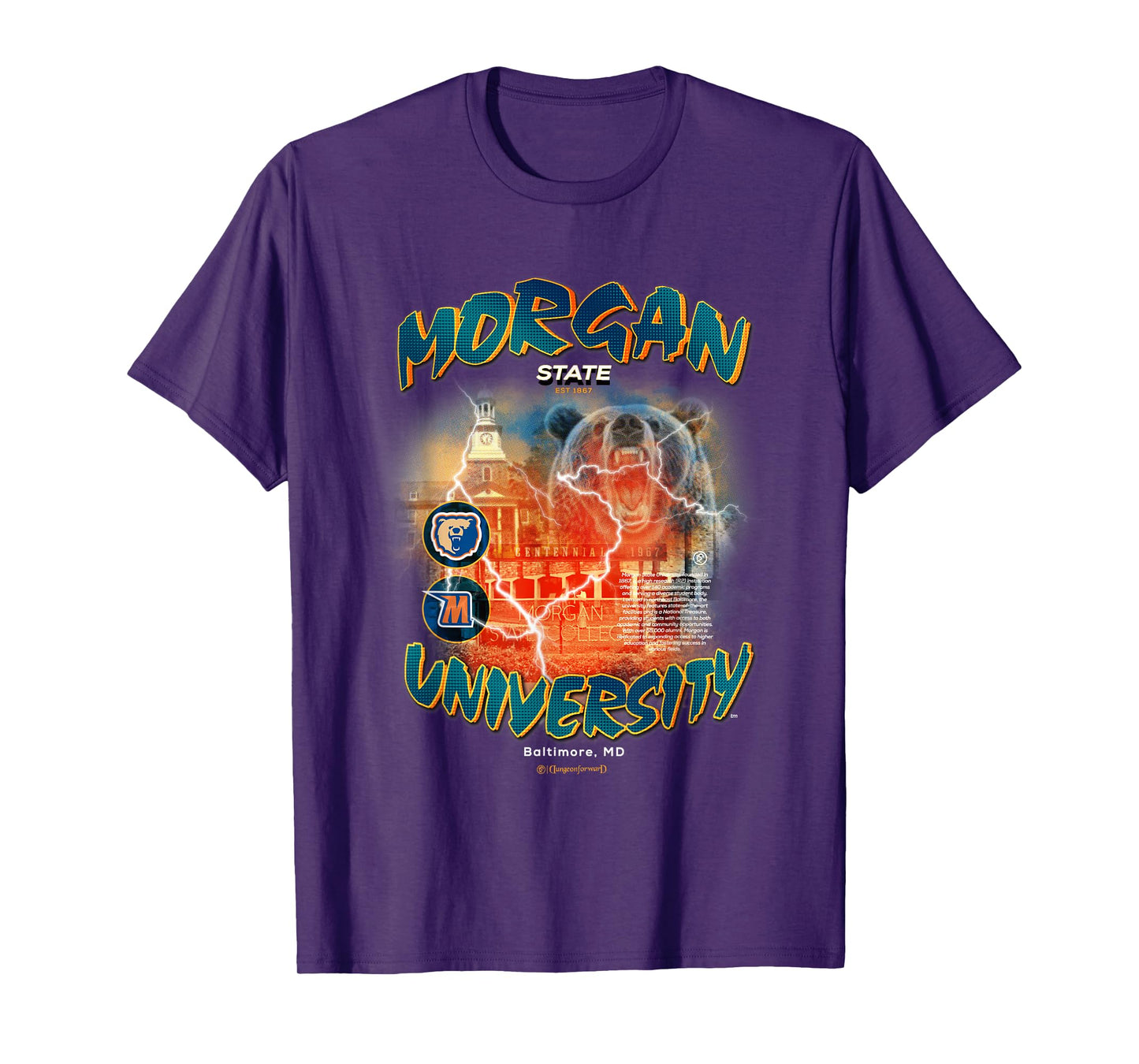 The Yard Essentials - Morgan State University - Bootleg T-Shirt