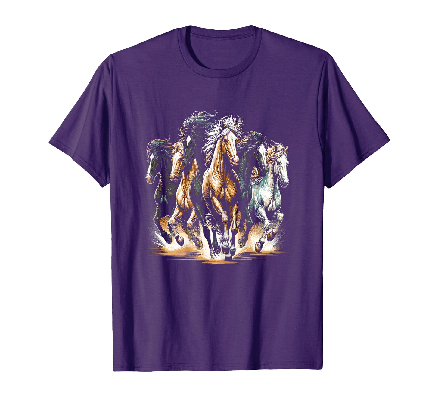 Horses Riding Horse Lover T-Shirt