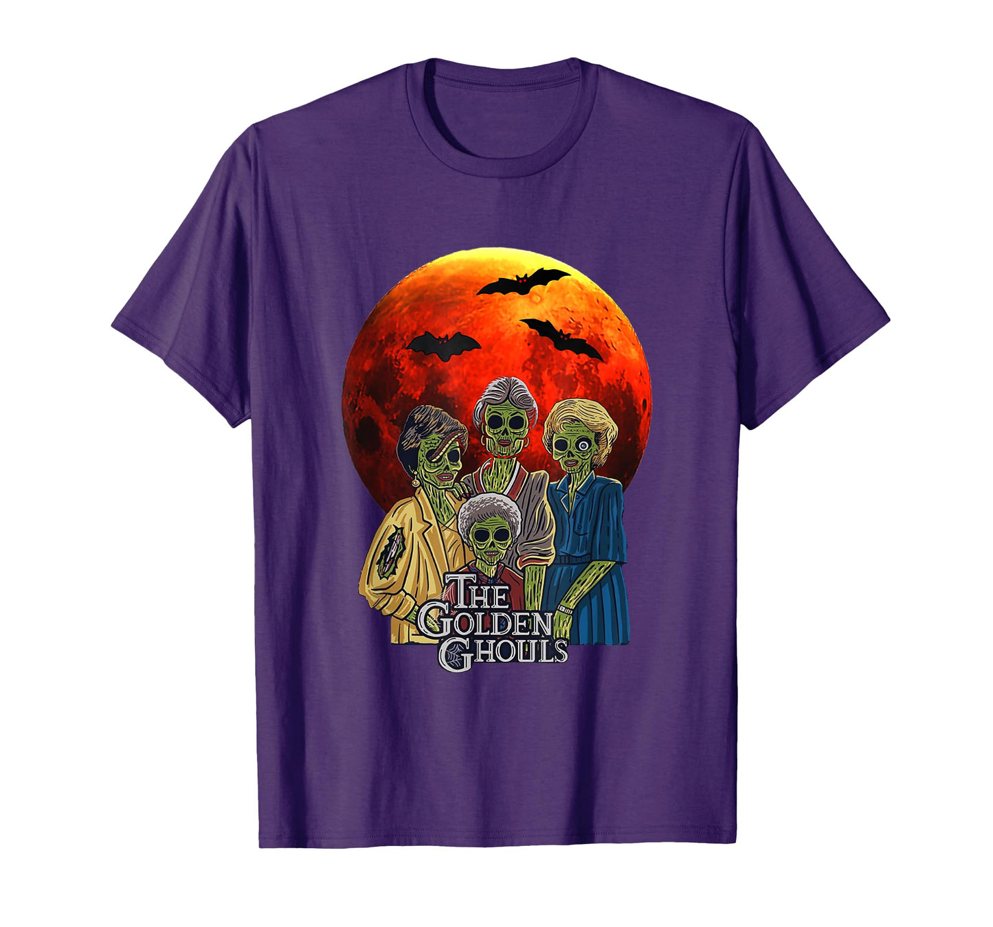 Vintage The Golden Ghouls Custom For Women men Halloween 22 T-Shirt