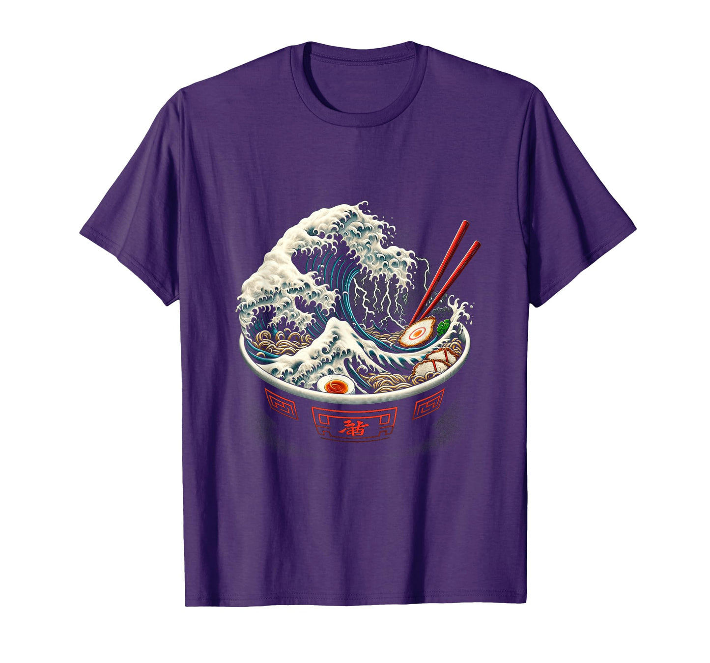 The Great Ramen Wave - Vintage Japanese Ramen Noodles T-Shirt