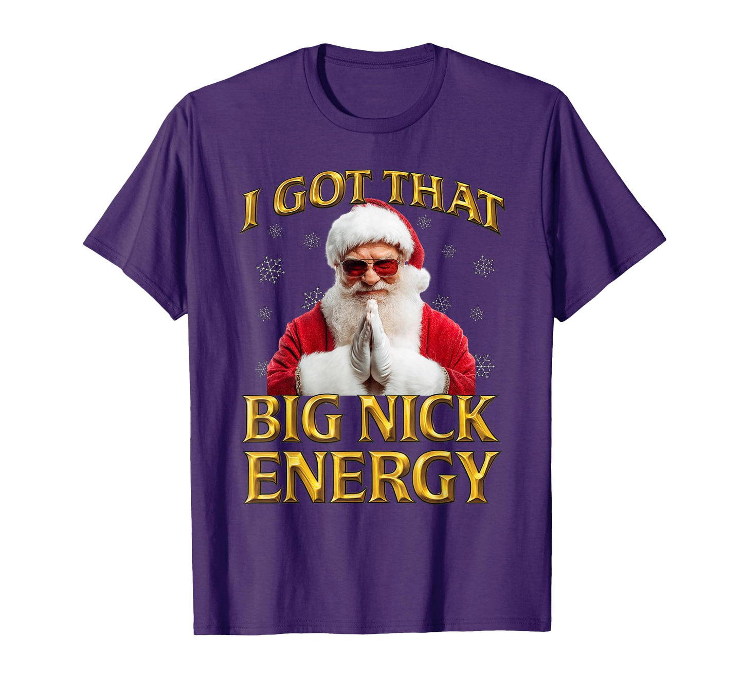 Y2K Bootleg Santa Big Nick Energy T-Shirt