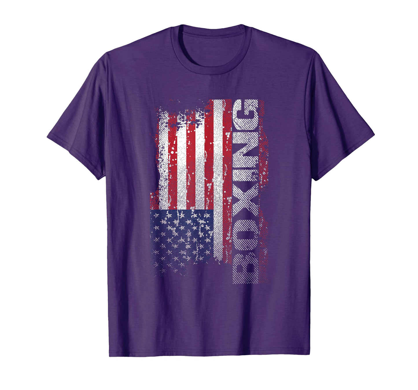 USA Flag Boxing T-Shirt, Boxer Tee Gift Women Kids Men T-Shirt