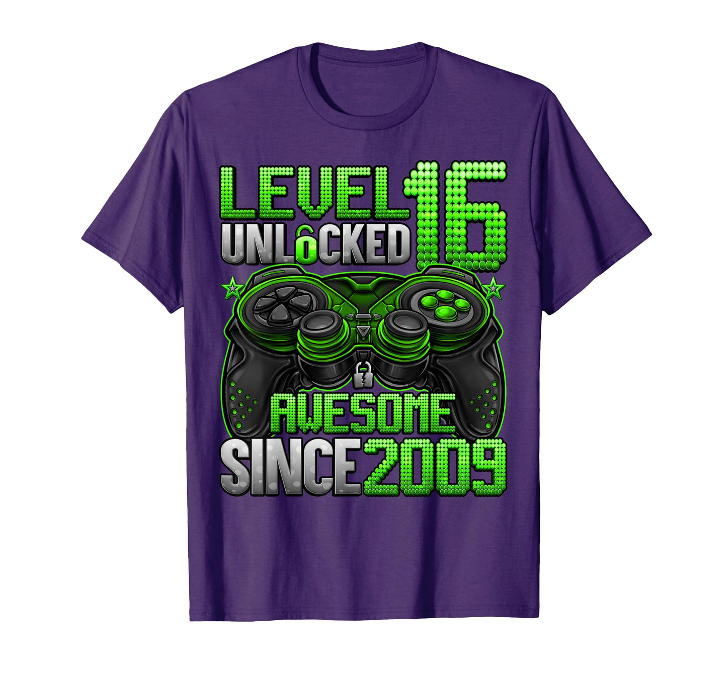 Level 16 Unlocked 16 Year Old Gifts Boys 16th Birthday Boy T-Shirt
