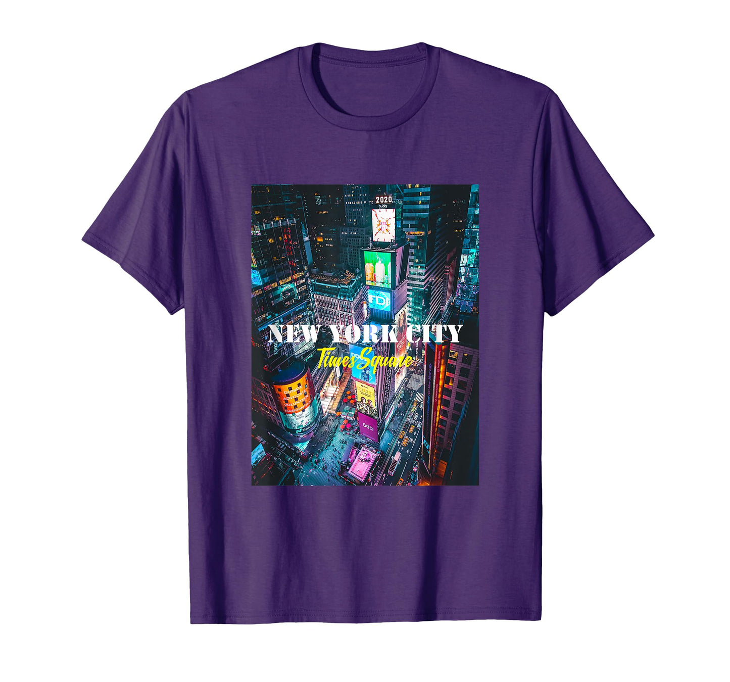 New York City Times Square Skyline Tee Shirts, New York City T-Shirt