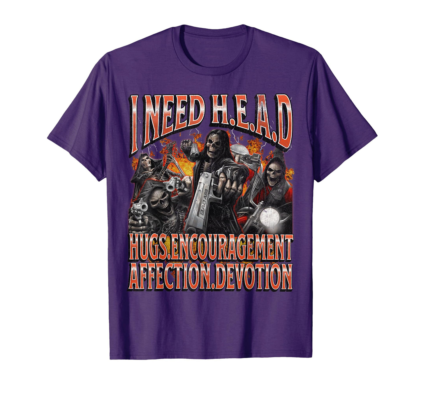I Need Hugs Funny Hard Skeleton Meme Bootleg Graphic T-Shirt