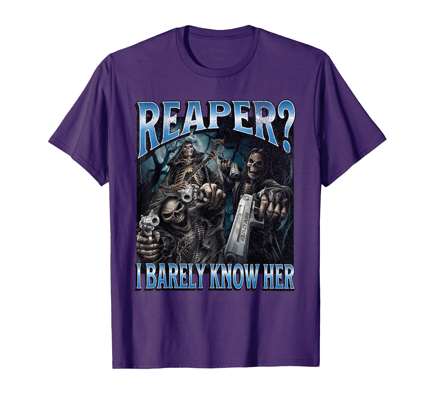 Reaper? Funny Hard Skeleton Meme Bootleg T-Shirt