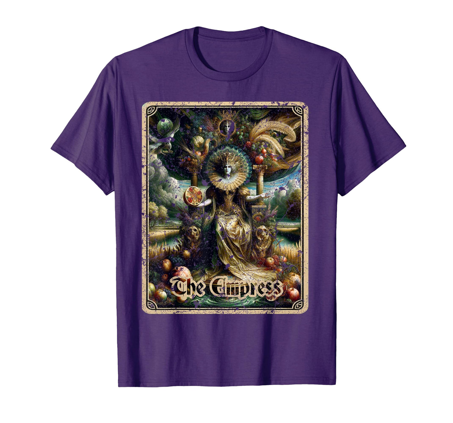 The Empress Tarot Card Goth T-Shirt
