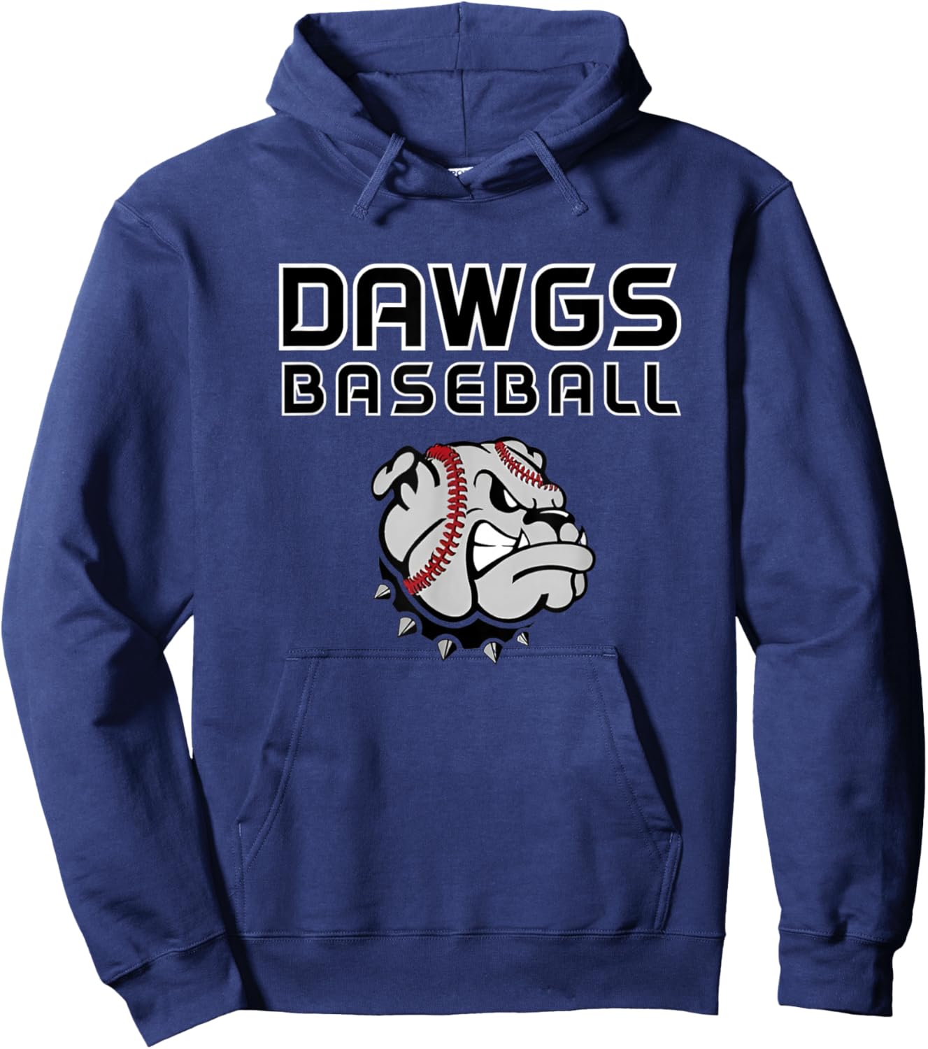Dawgs Baseball Black T-Shirt - Hoodie | Navy