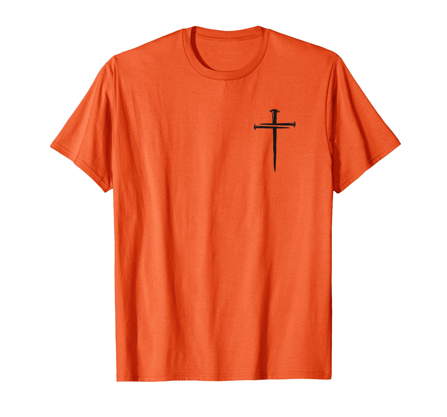 Christian Minimalist Religious Jesus Christ 3 Nails Cross T-Shirt