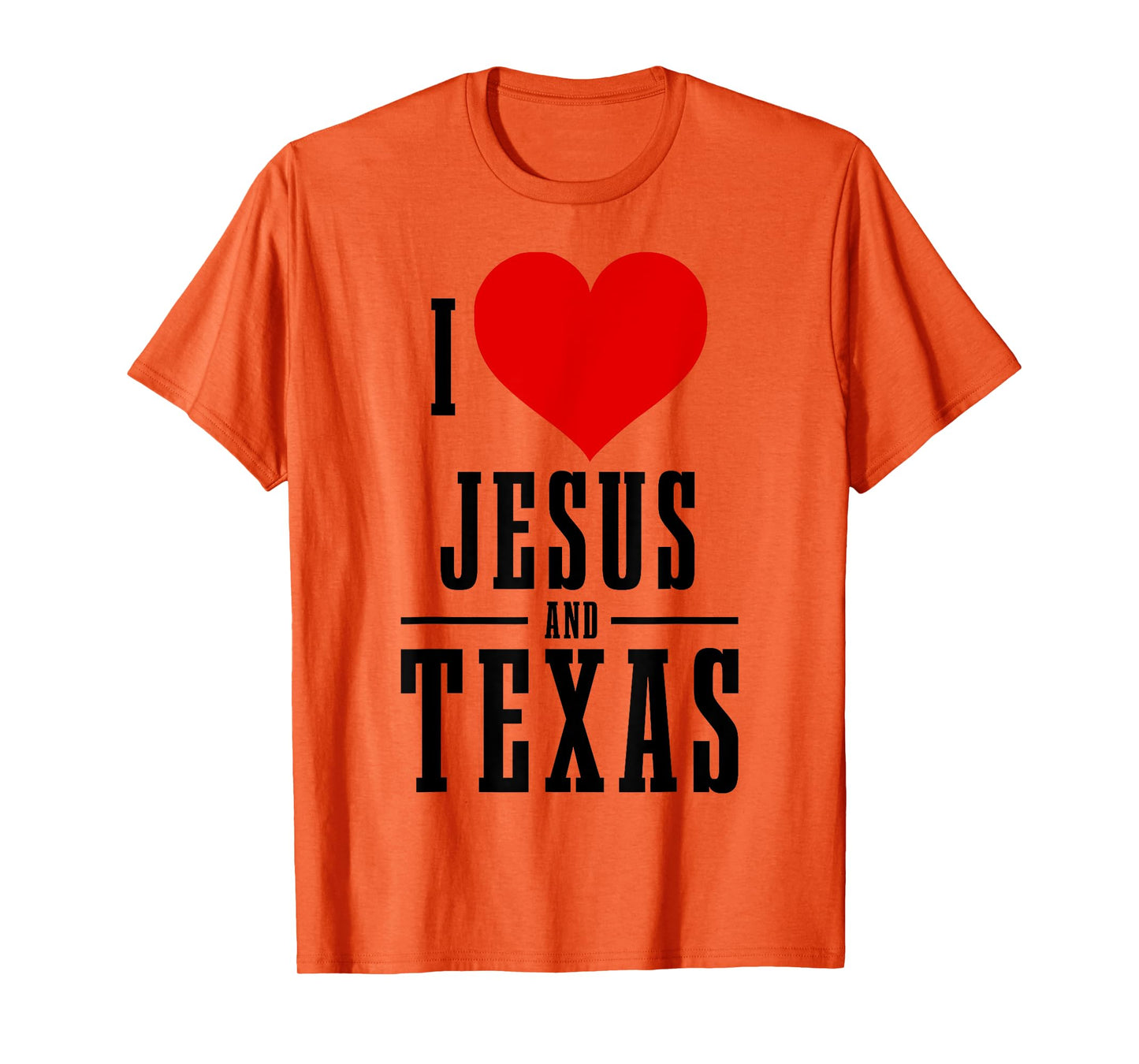 Texas Pride I Love Jesus And Texas TX Patriotic Christian T-Shirt