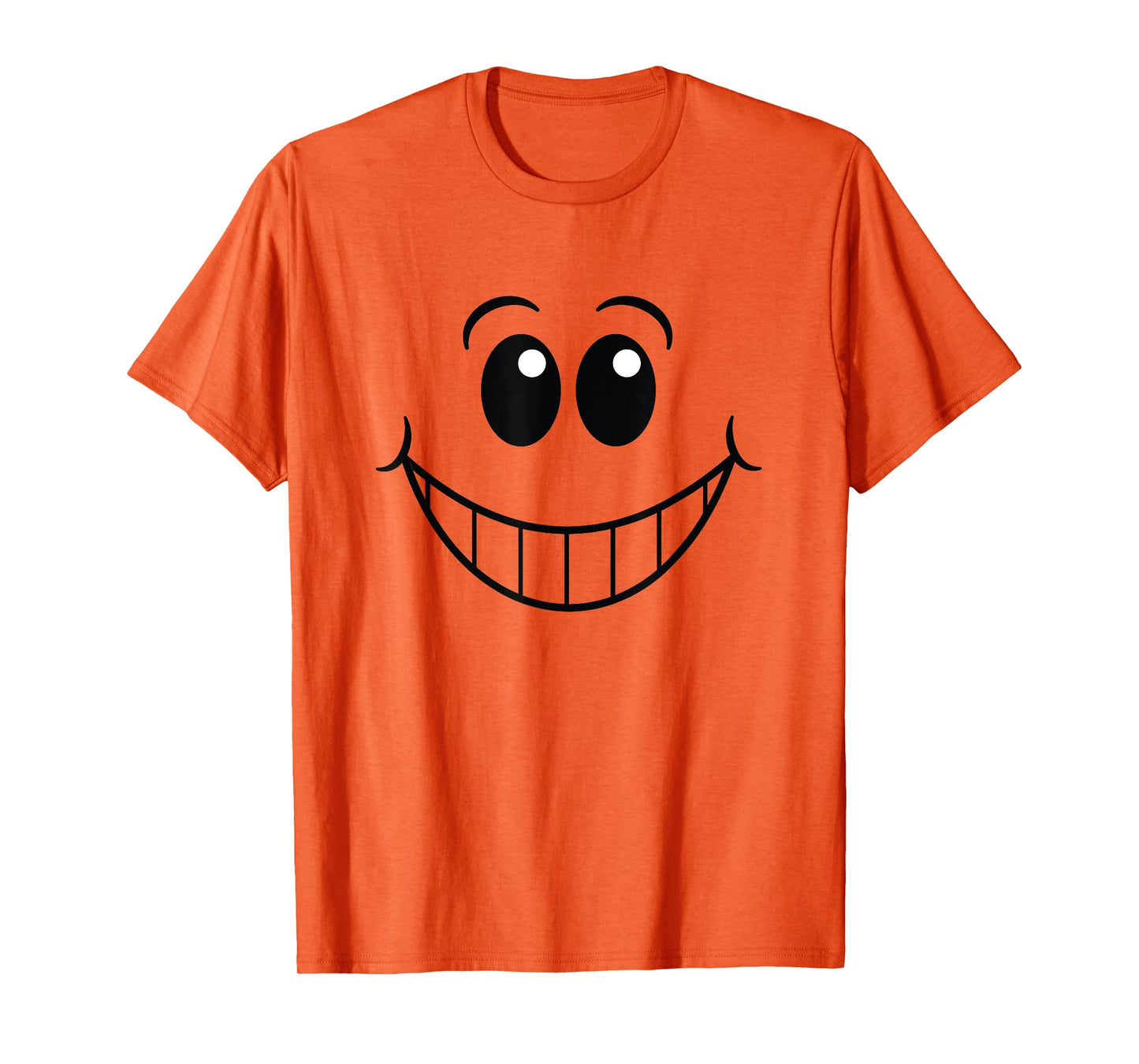 Funny Smiling Emoticon Men Women Happy Face Smile T-Shirt