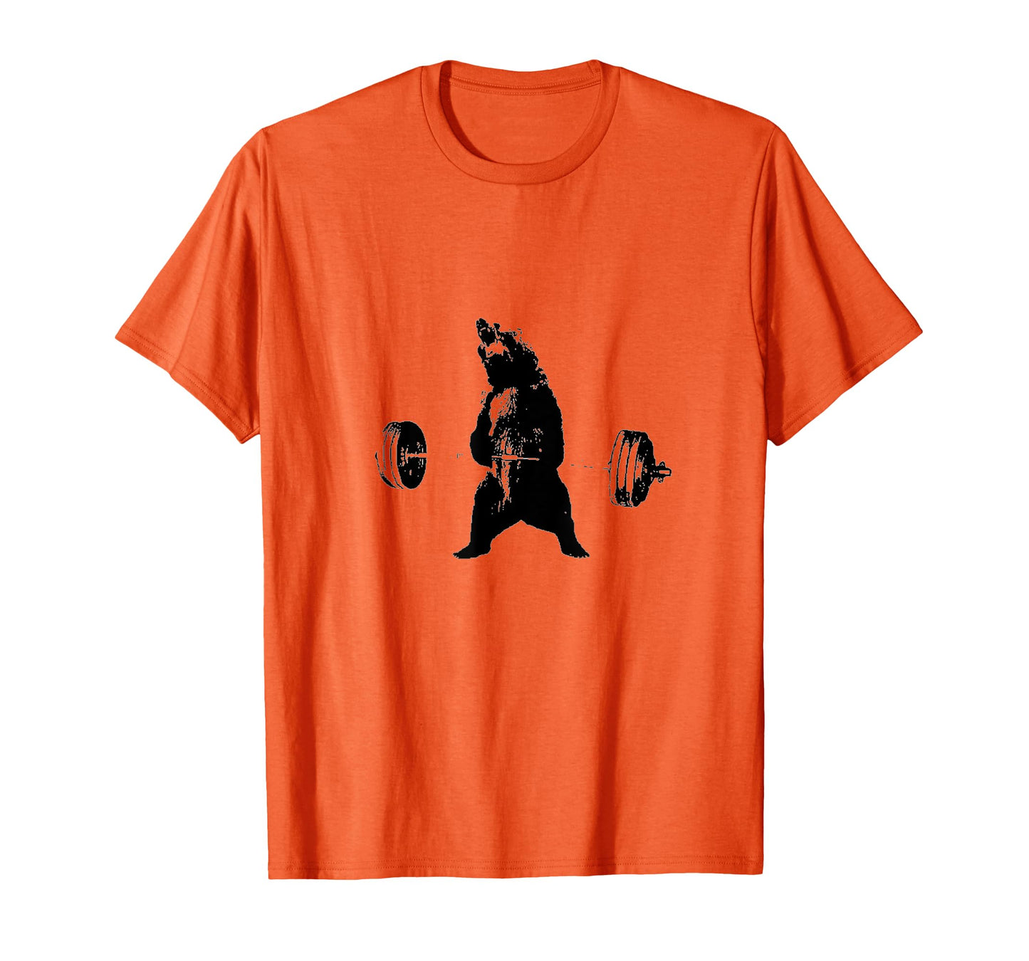 Lifting Motivation Gym Strong Grizzly Bear Exercise T-Shirt T-Shirt
