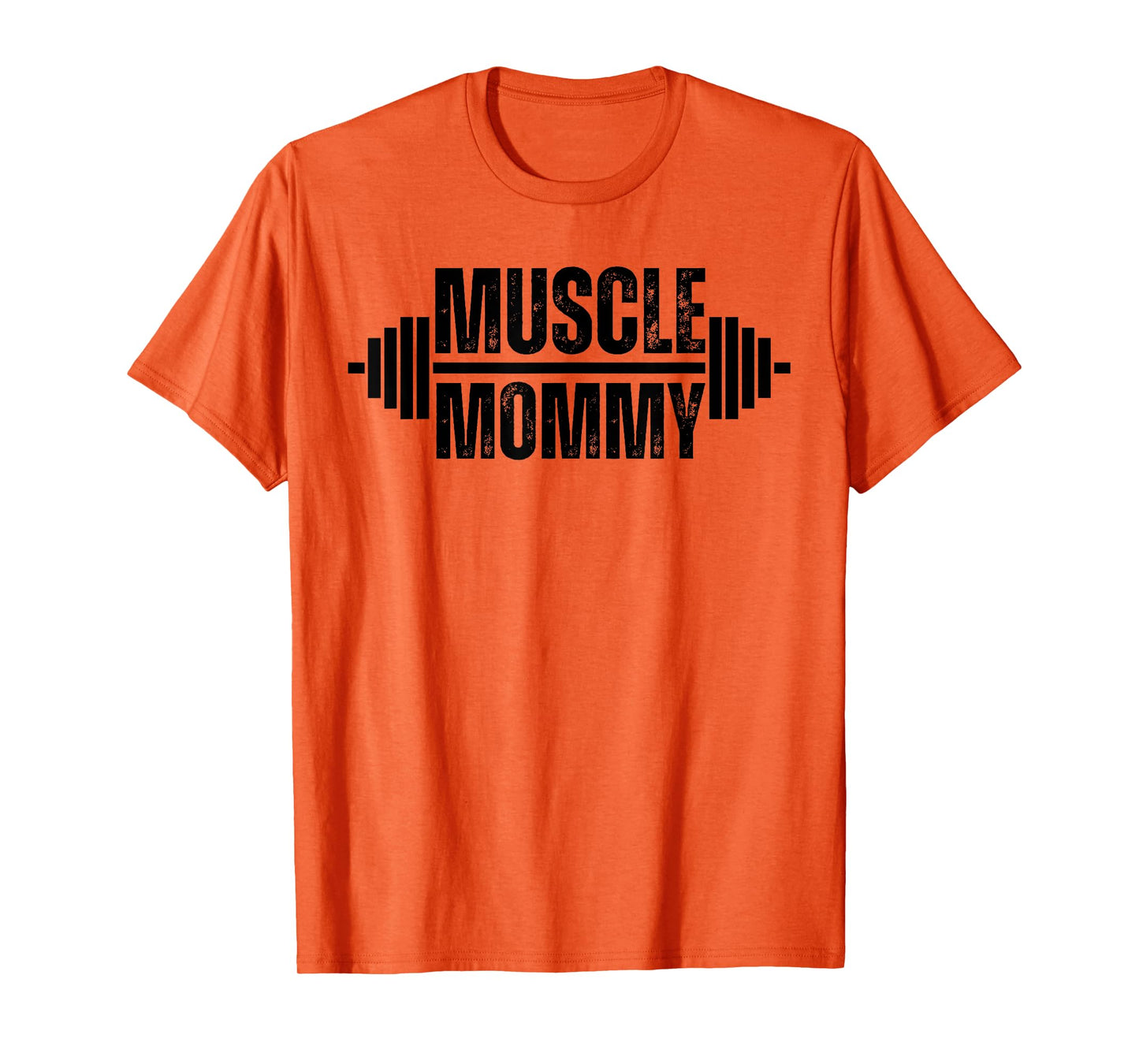 Muscle Mommy Weightlifter mom cute mother mama gym T-Shirt