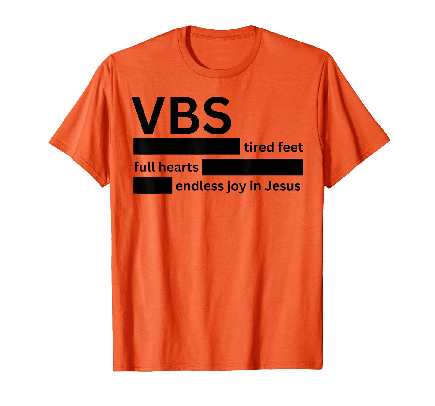 VBS Tired Feet Full Hearts Endless Joy in Jesus VBS 2024 T-Shirt