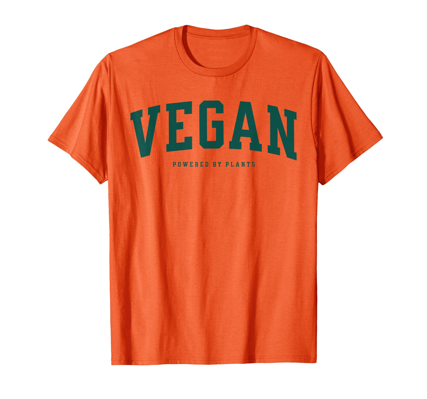 Vegan Plant Based Powered Motivational Gym Funny Workout T-Shirt