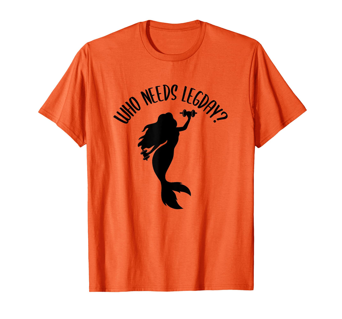 Funny Workout Mermaid Gym T-Shirt