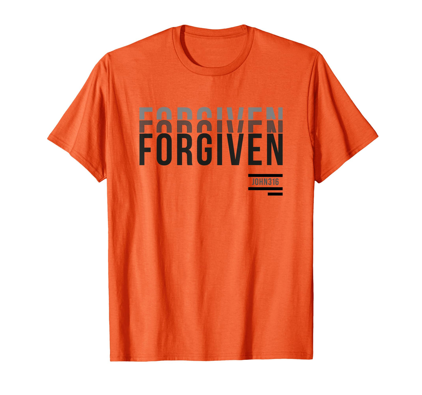 Forgiven Christian Graphic Shirt | Baptism Tshirt