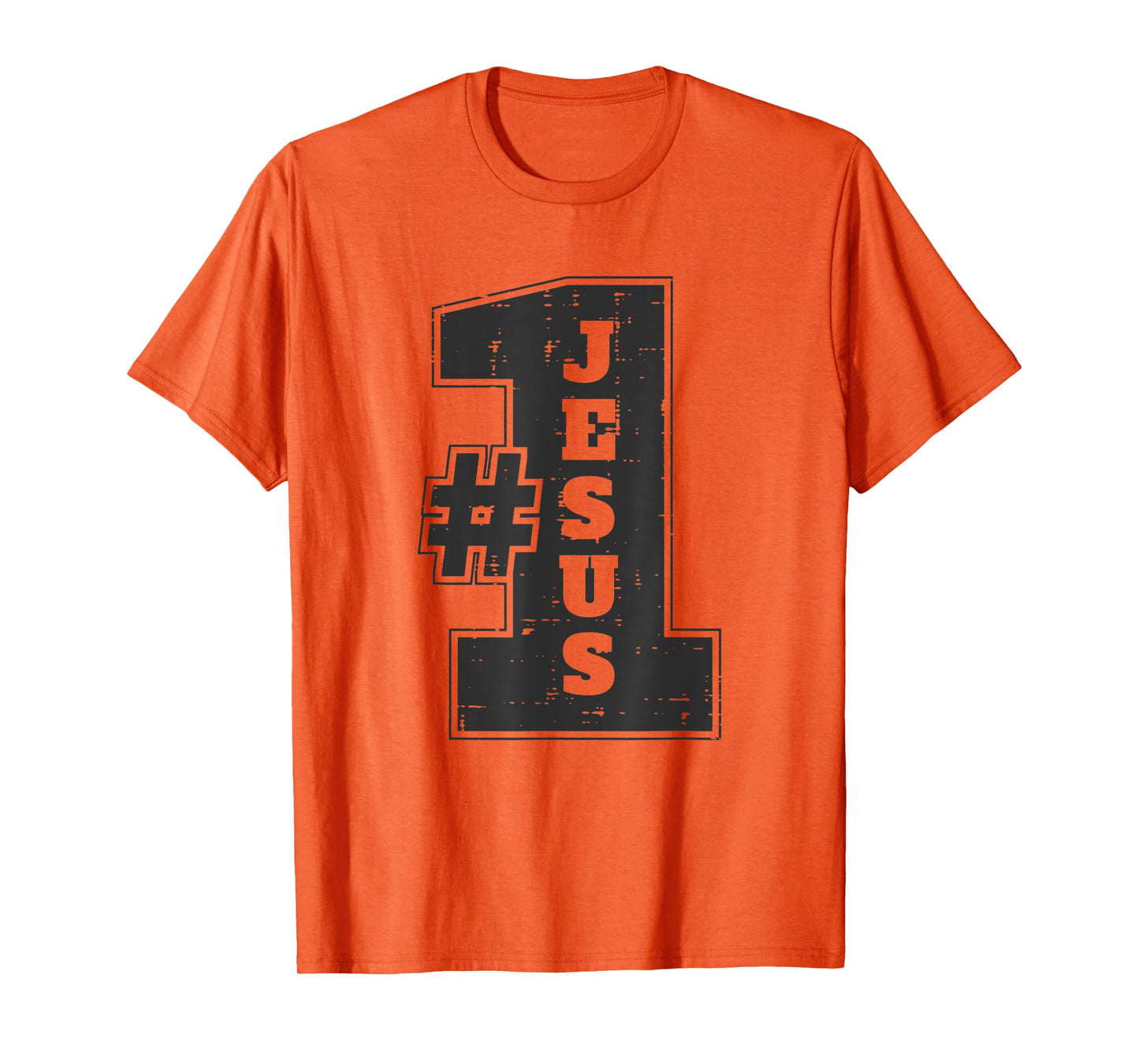 Jesus The Number One | Cool Christian Jesus Vintage T-Shirt