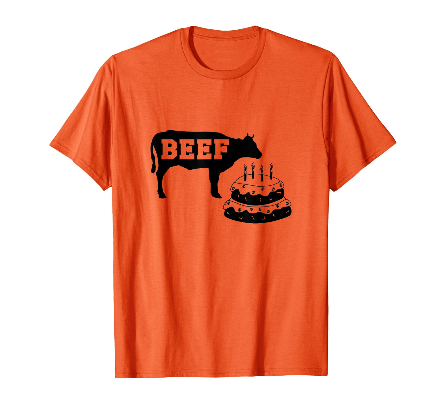 Beef Cake T-Shirt funny saying gym workout weightlifting T-Shirt