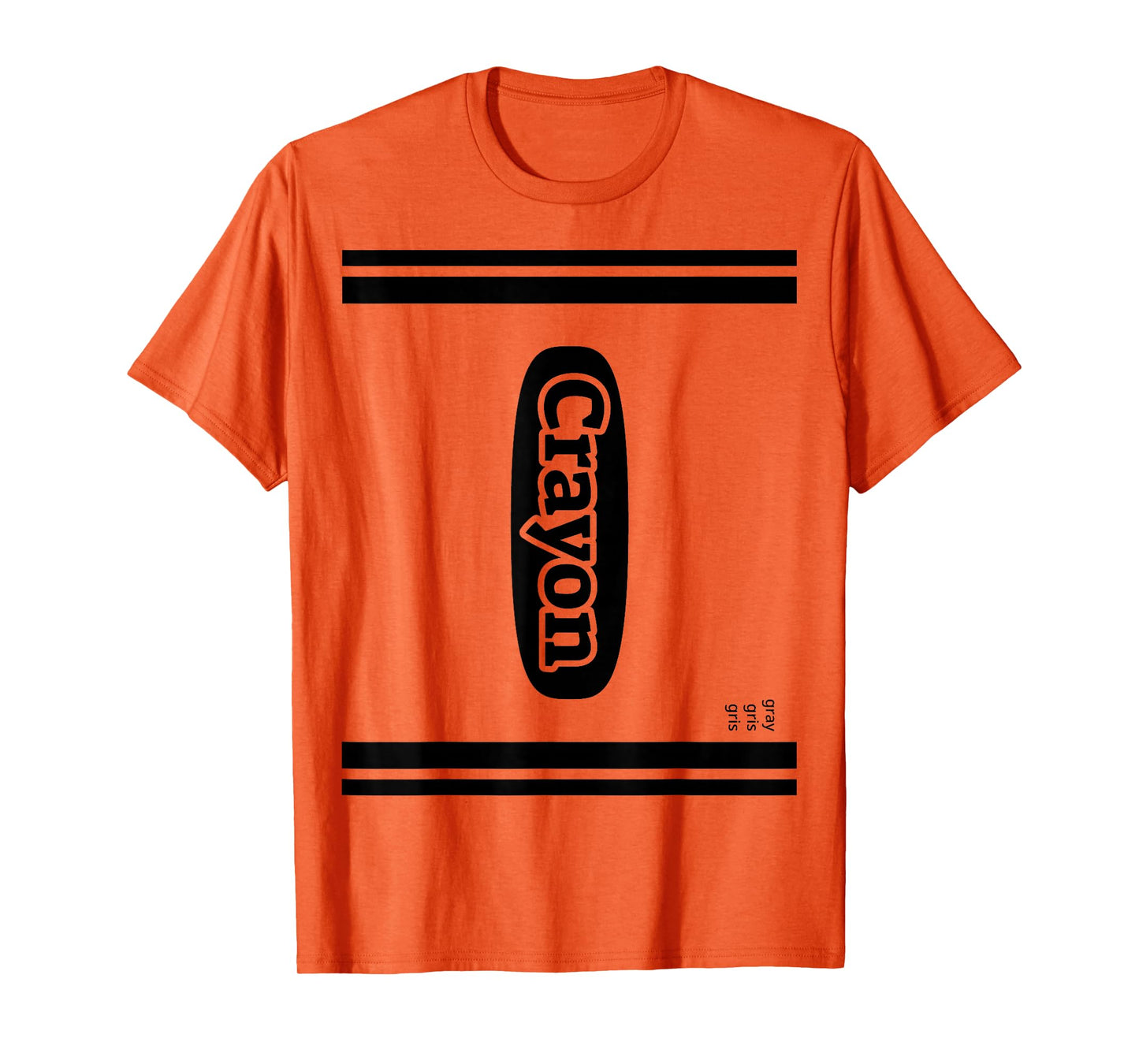 Crayon Gray Group Costume T-Shirt