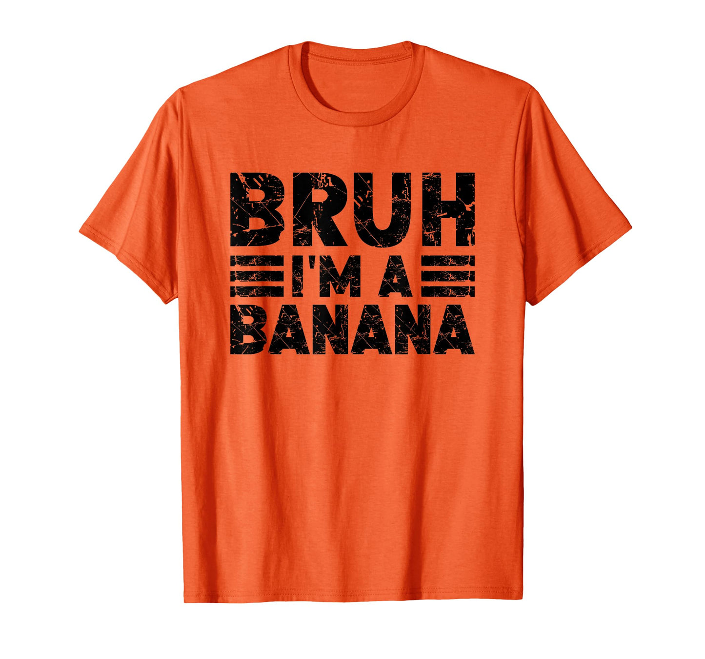 BRUH I'M A BANANA Costume Halloween Banana T-Shirt