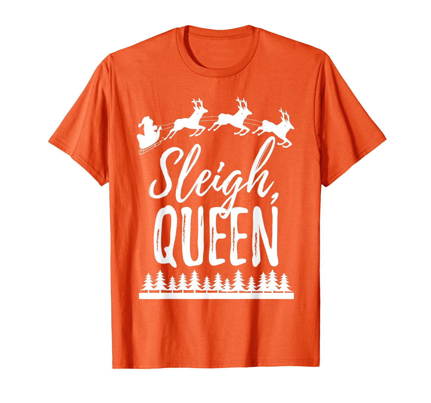 Cute Christmas SLEIGH QUEEN LGBTQ Pride Gift T-Shirt T-Shirt