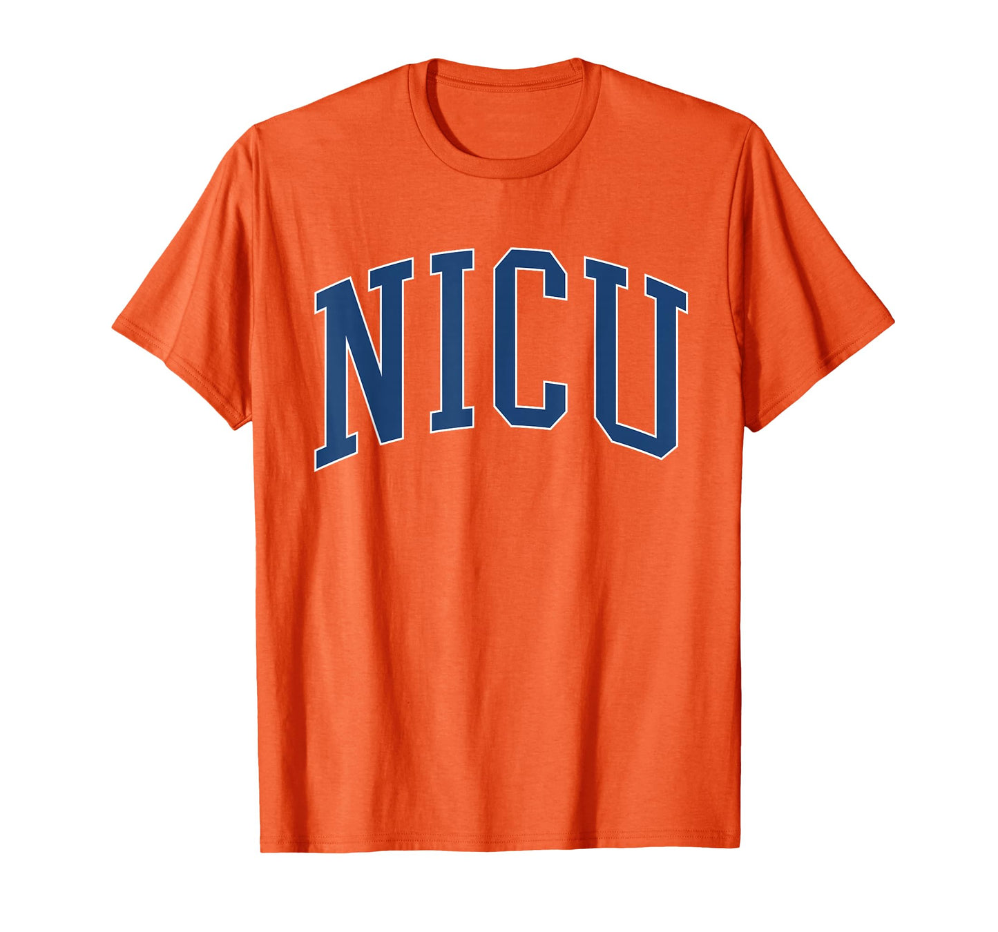 NICU Nurse Vintage Collegiate Blue T-Shirt