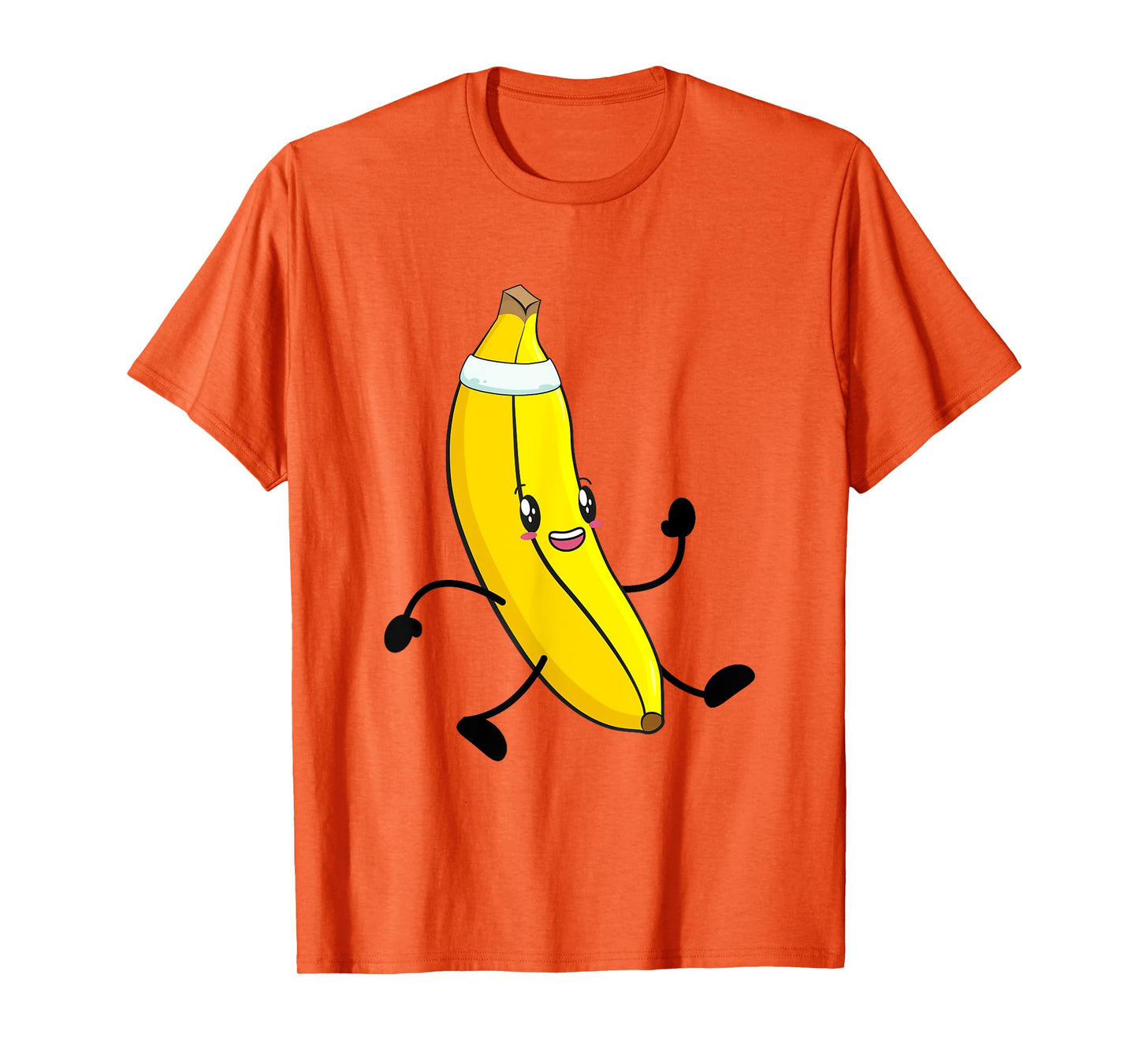 Banana Running Runner Sport Marathon Fitness T-Shirt