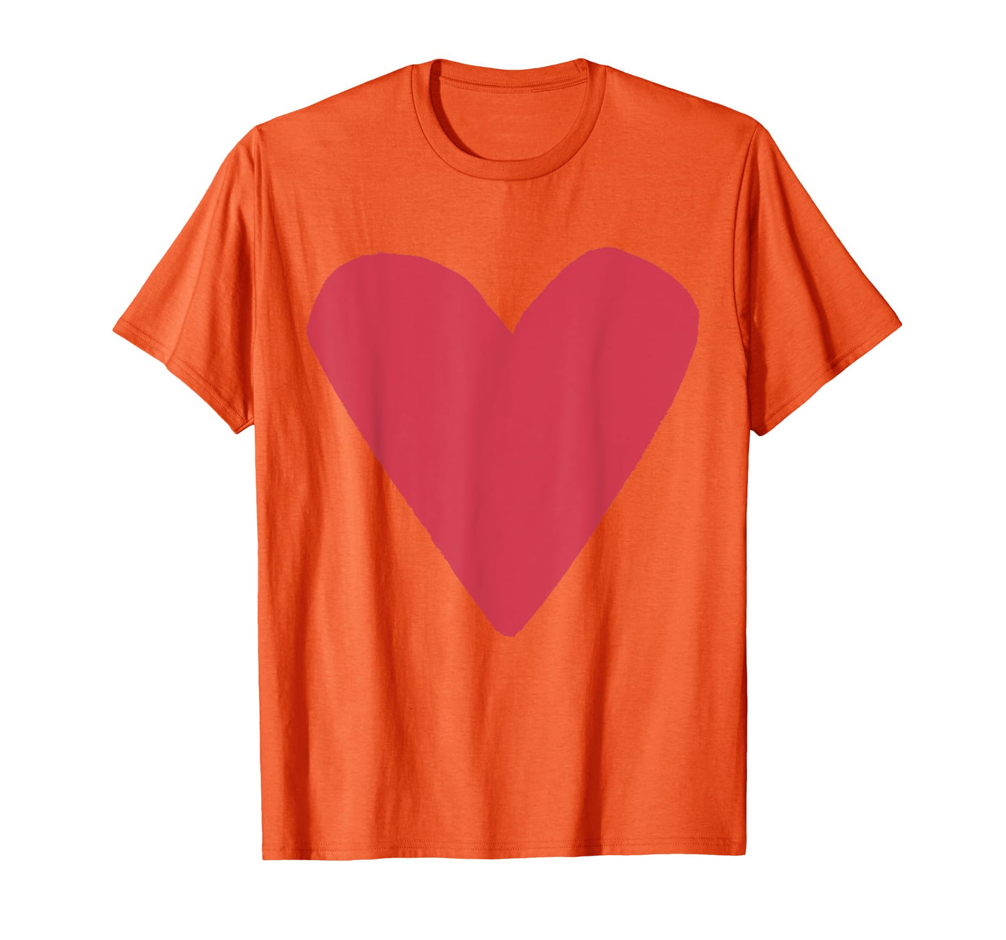 Red Heart Pink T-Shirt