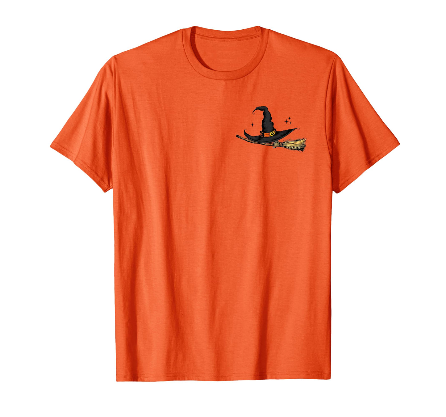 Yes I Can Drive A Stick Funny Halloween Spooky Witch 2 Sided T-Shirt