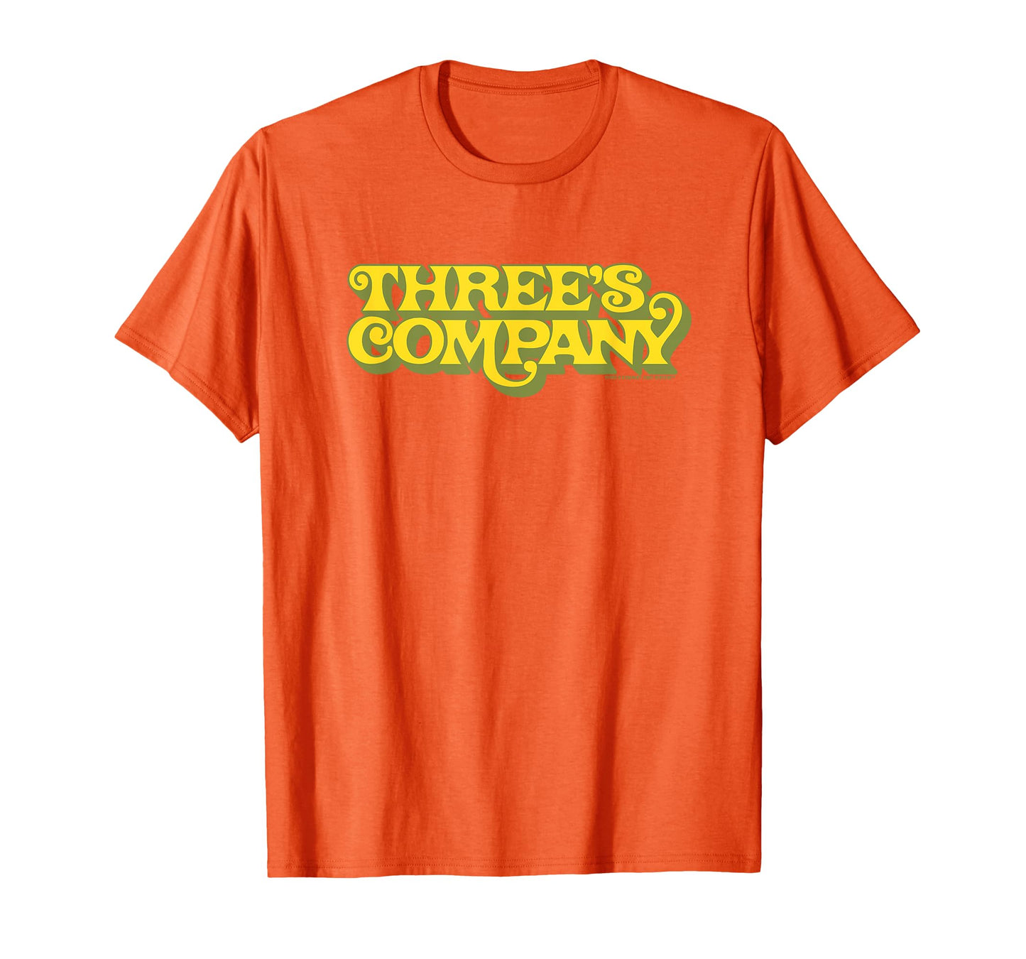 Three's Company Retro Three's Company Show Logo T-Shirt