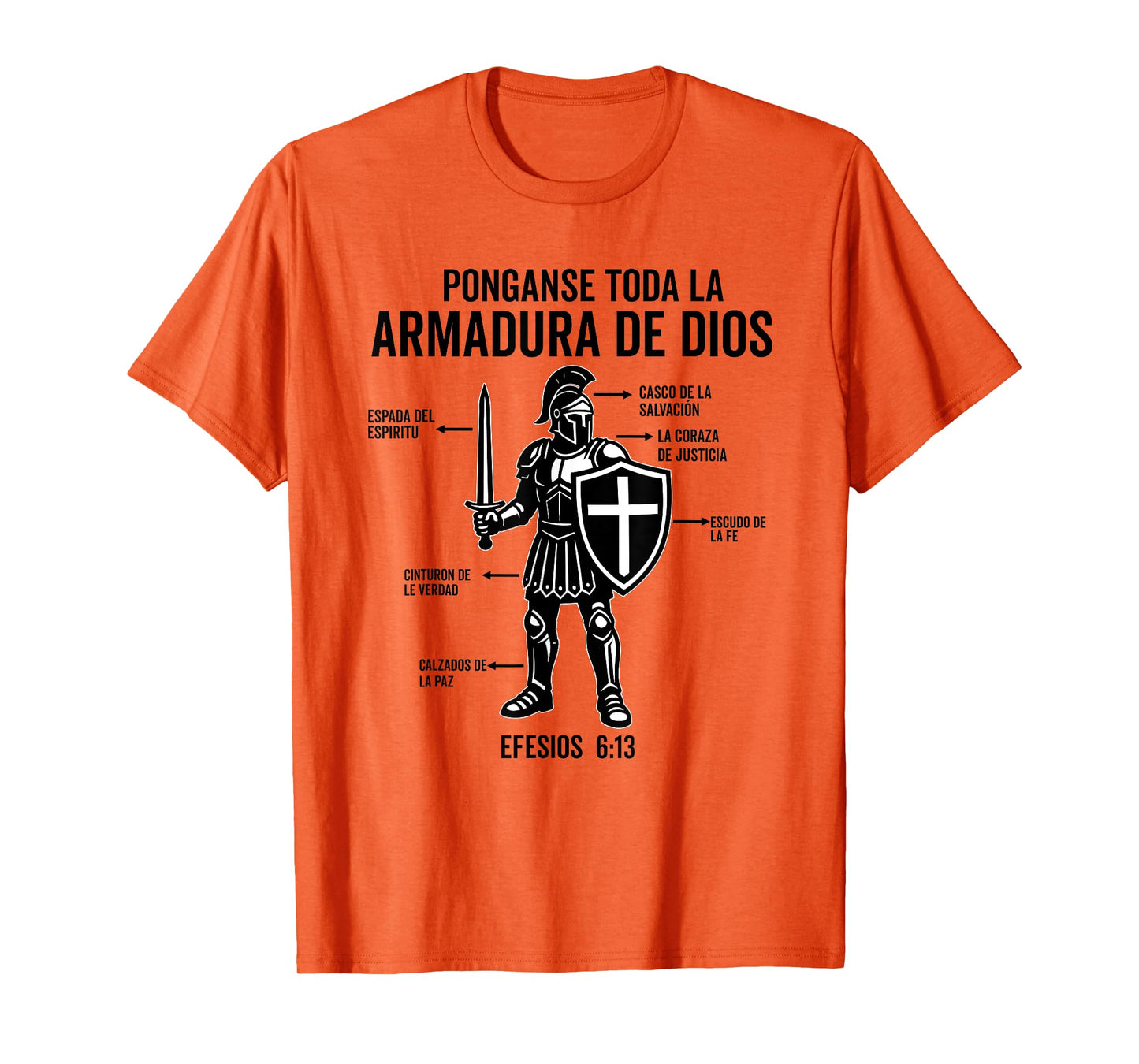 Camiseta cristiana en espanol Versiculo Spanish Christians T-Shirt