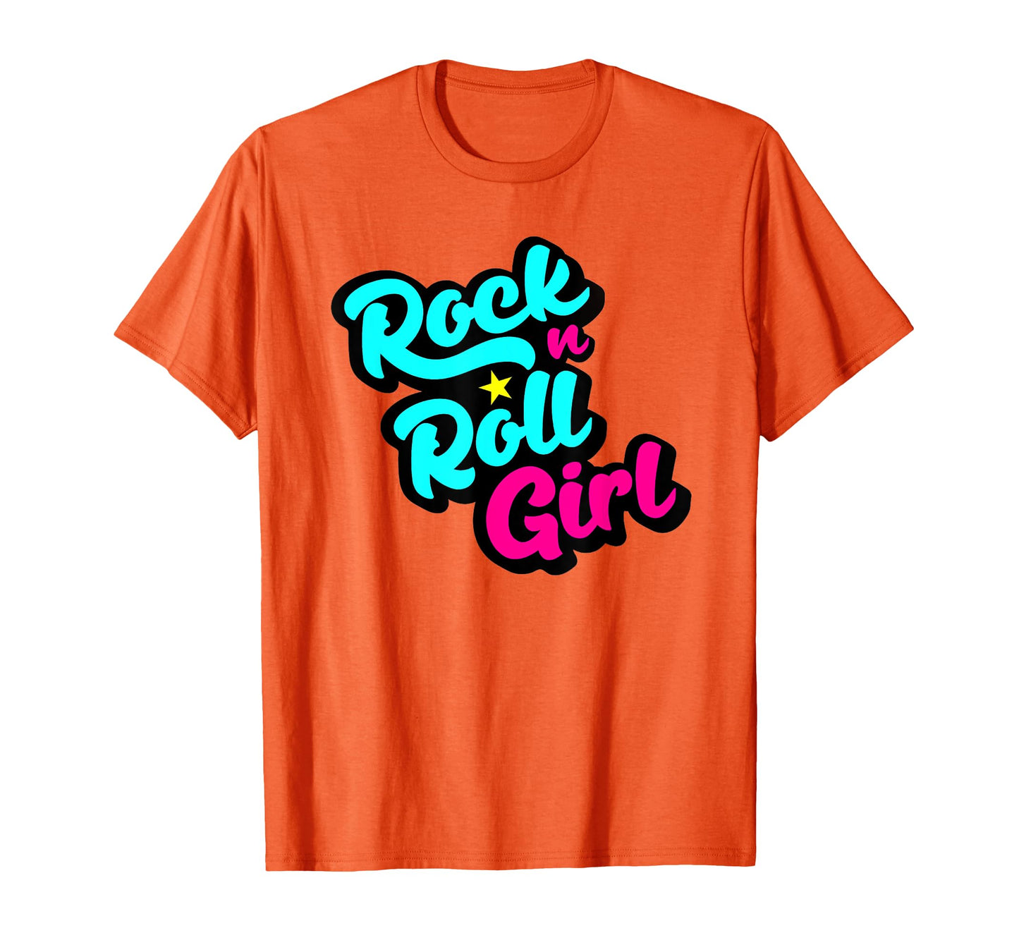 Rock N Roll Girl Ocean Fish Halloween Costumes Group Family T-Shirt