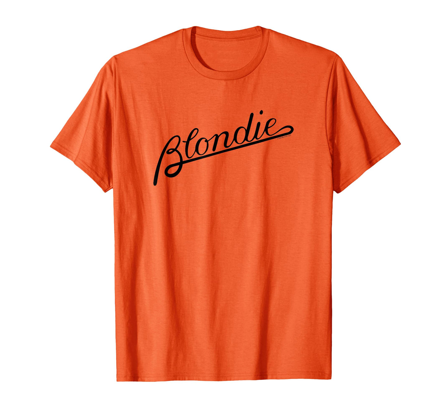 Blondie Script Logo Vintage Band T-Shirt